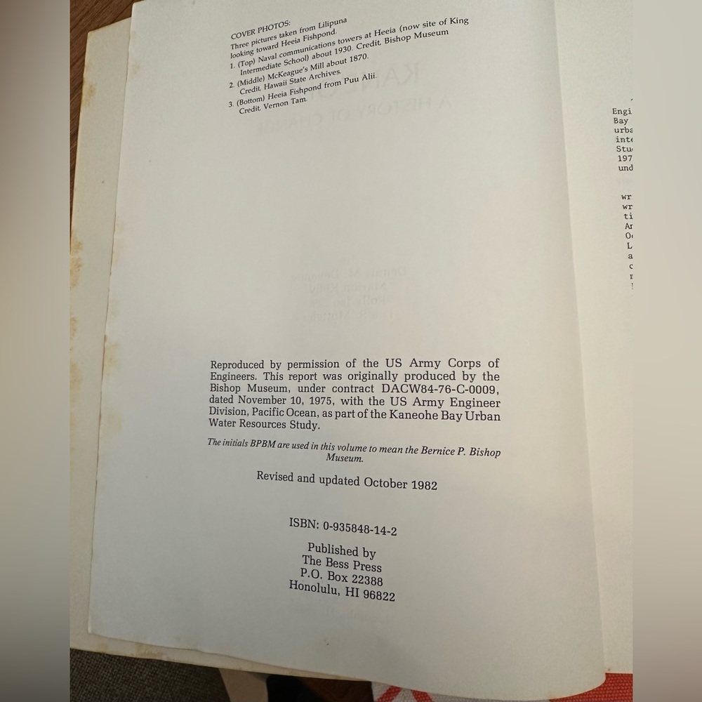 COLLECTORS: Kane’ohe-A History of Change book. - Picture 5 of 10